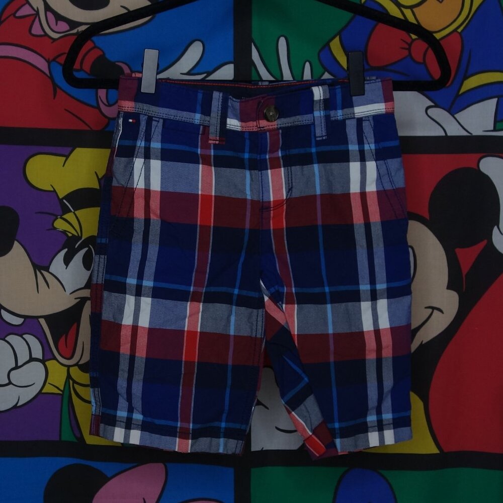 Tommy HIlfiger Adaptive Plaid Boys Shorts